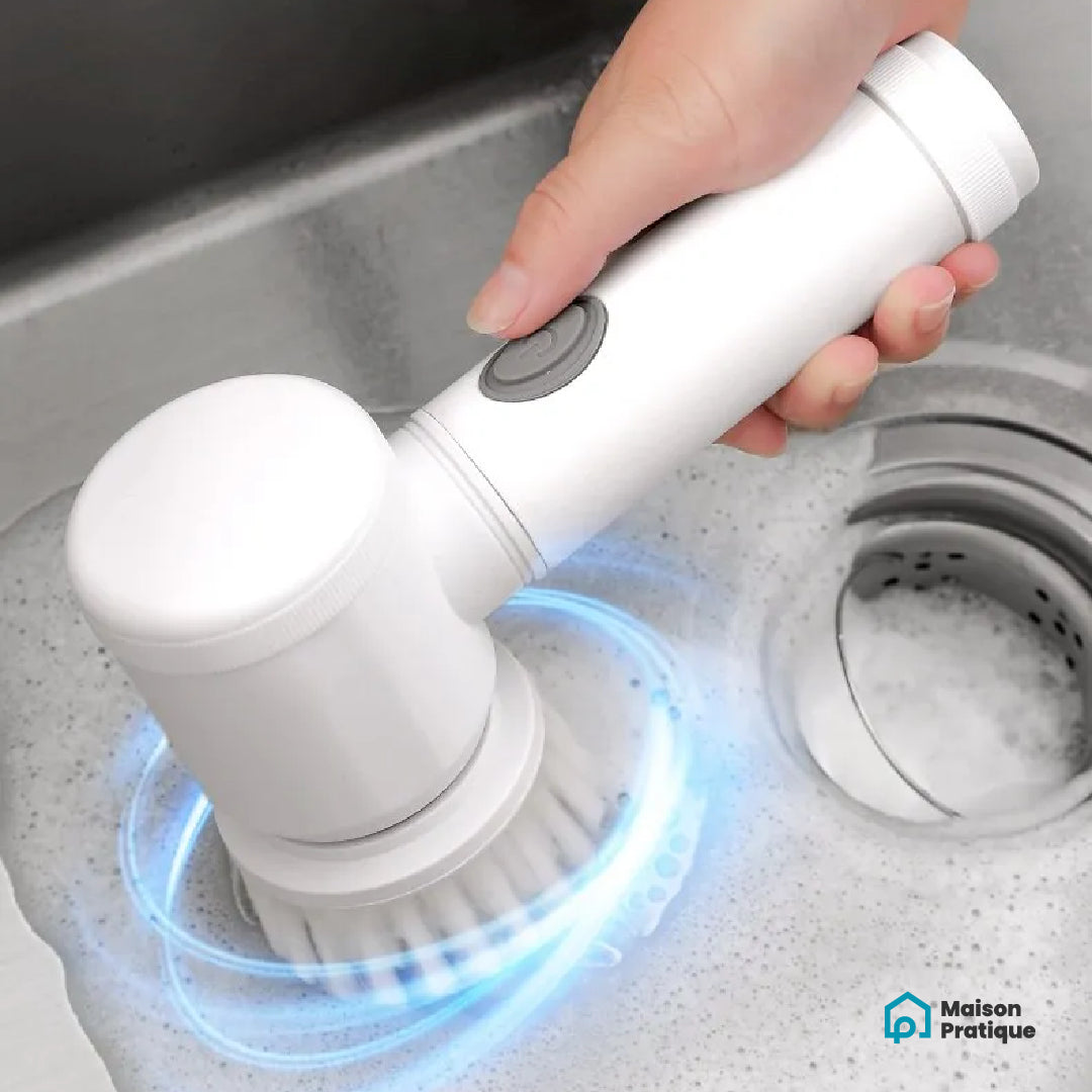 Brosse Électrique Polyvalente | Nettoyage Complet de votre Maison