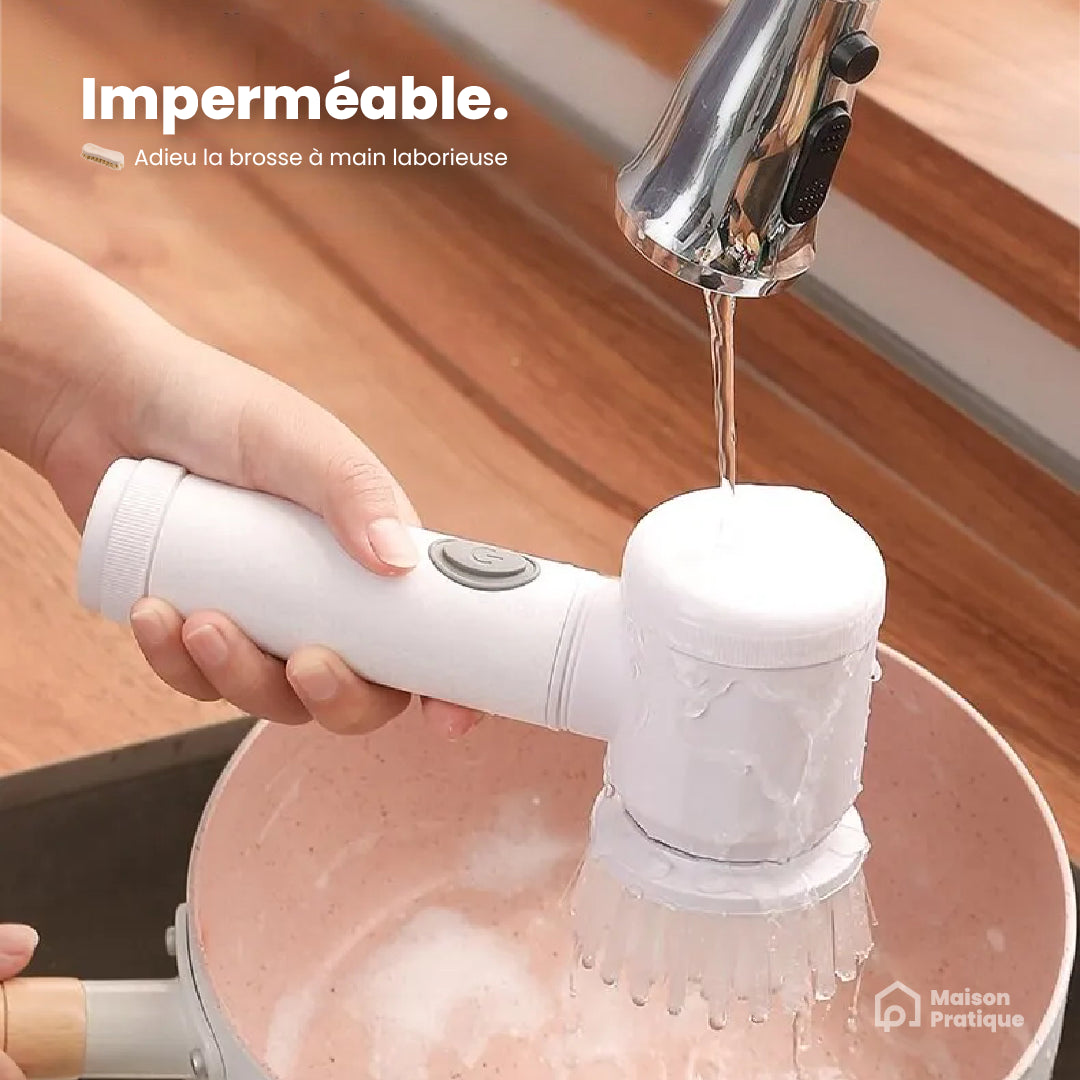 Brosse Électrique Polyvalente | Nettoyage Complet de votre Maison