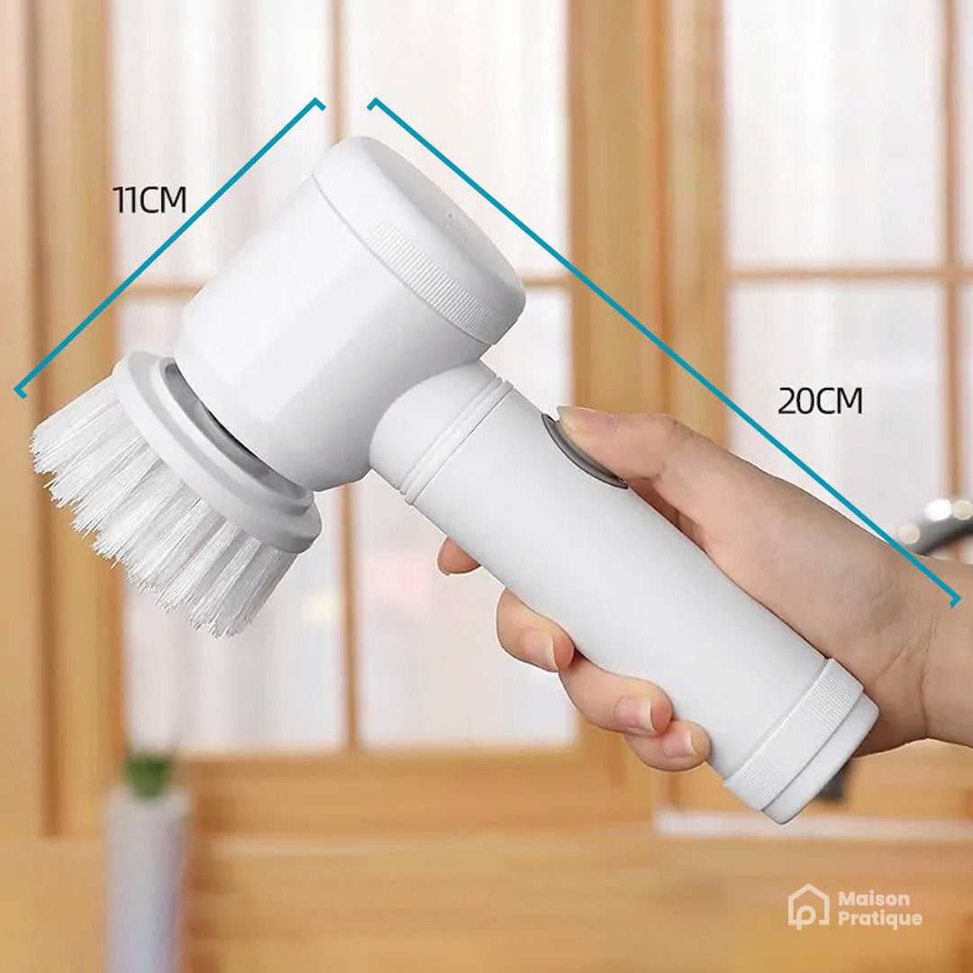 Brosse Électrique Polyvalente | Nettoyage Complet de votre Maison