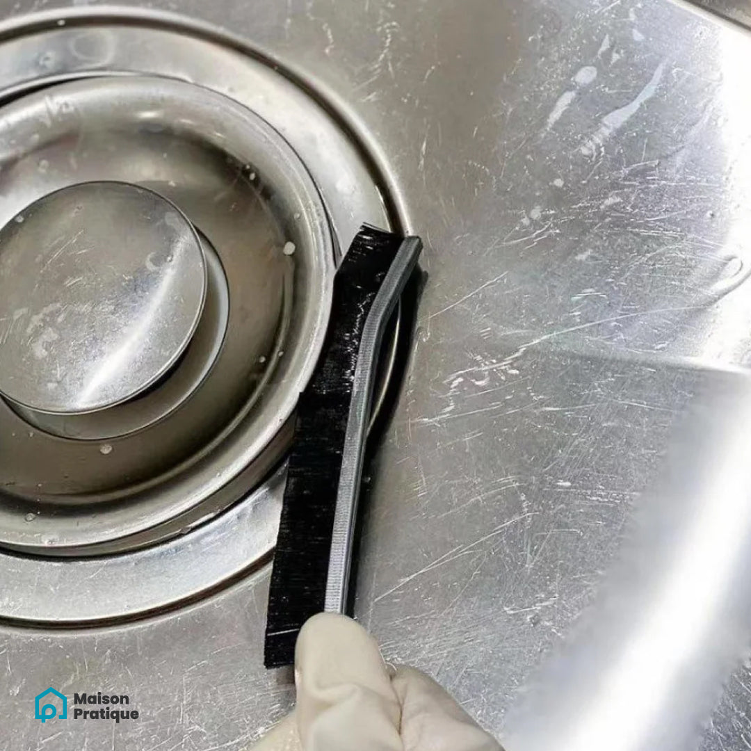 Brosse de récurage pour fentes et joints | Poils durs et résistants