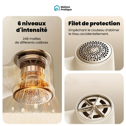 Tondeuse électrique anti-bouloches